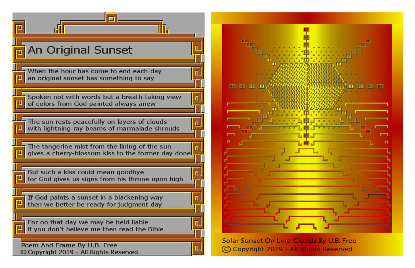 An Original Sunset